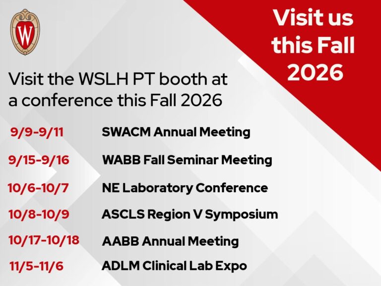 WSLH PT Fall Show Schedule